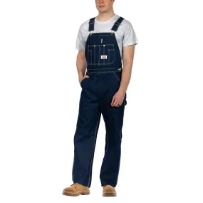 #966/#980 Classic Blue Denim Zipper Fly Bib Overalls - MADE IN USA