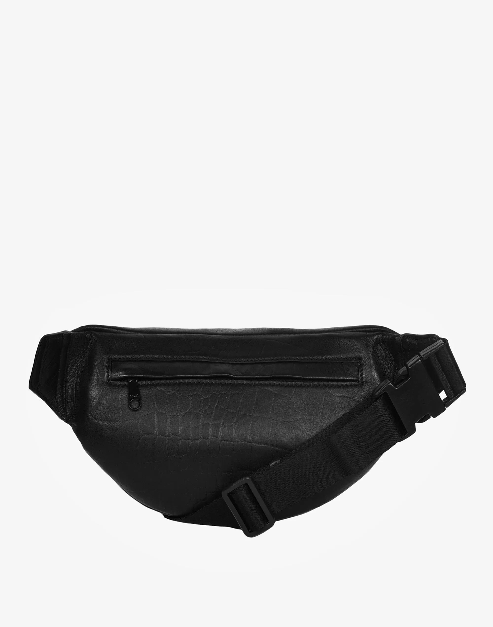 Big Upcycled Leather Fanny Pack