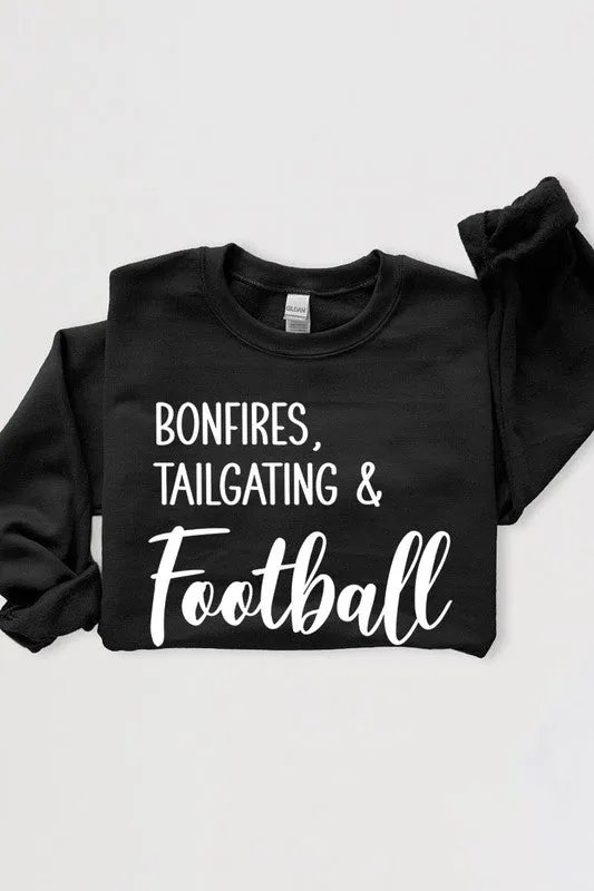 Bonfires Tailgating & Football Graphic Sweatshirts