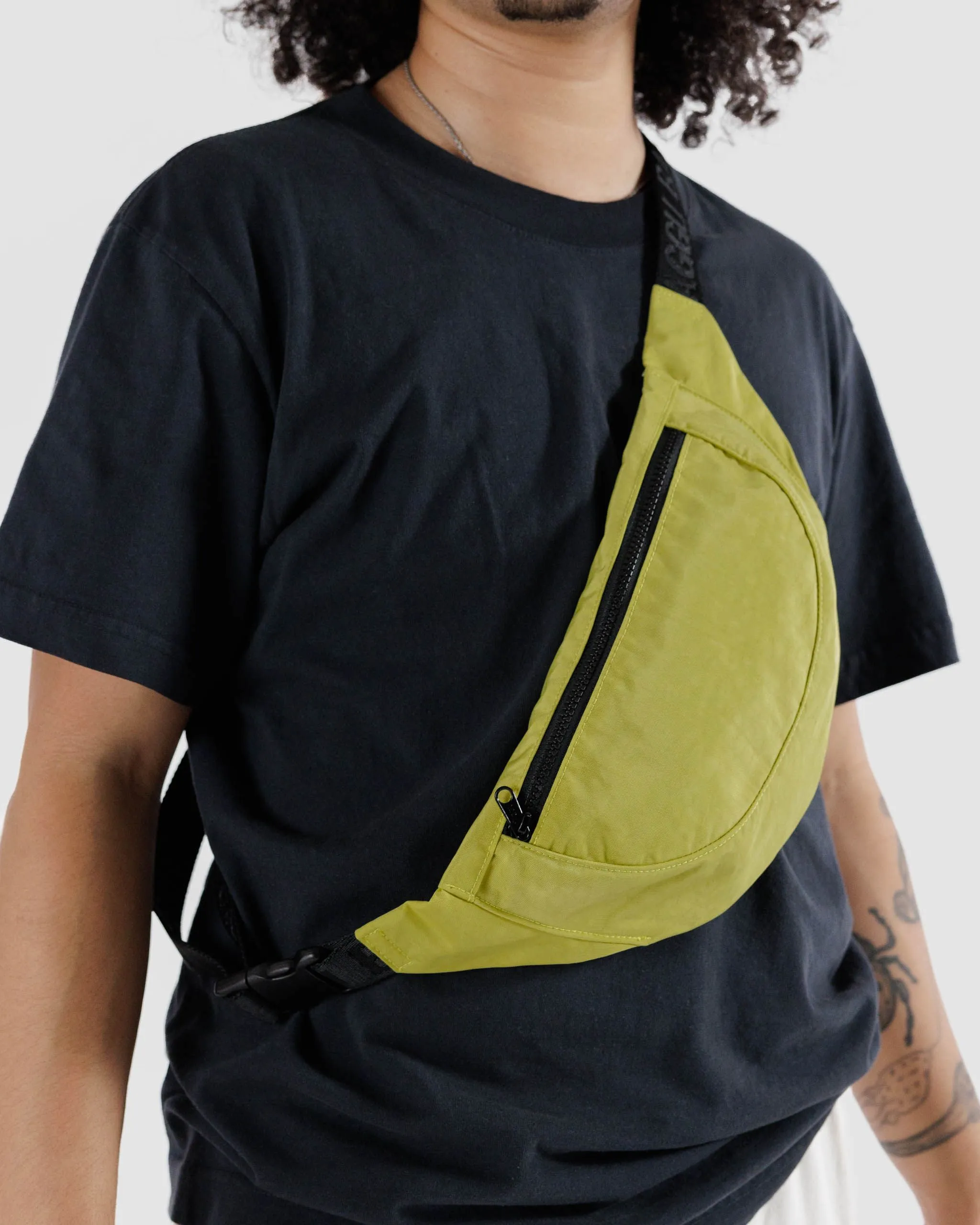 Crescent Fanny Pack - Lemongrass