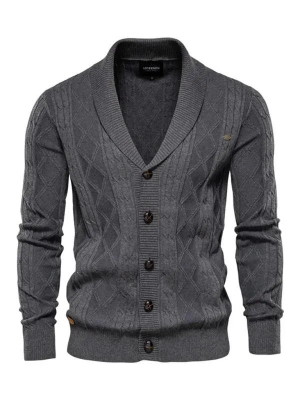 Domingo Men Cardigan Sweater