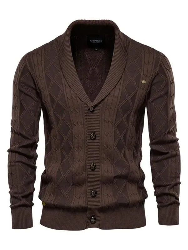 Domingo Men Cardigan Sweater