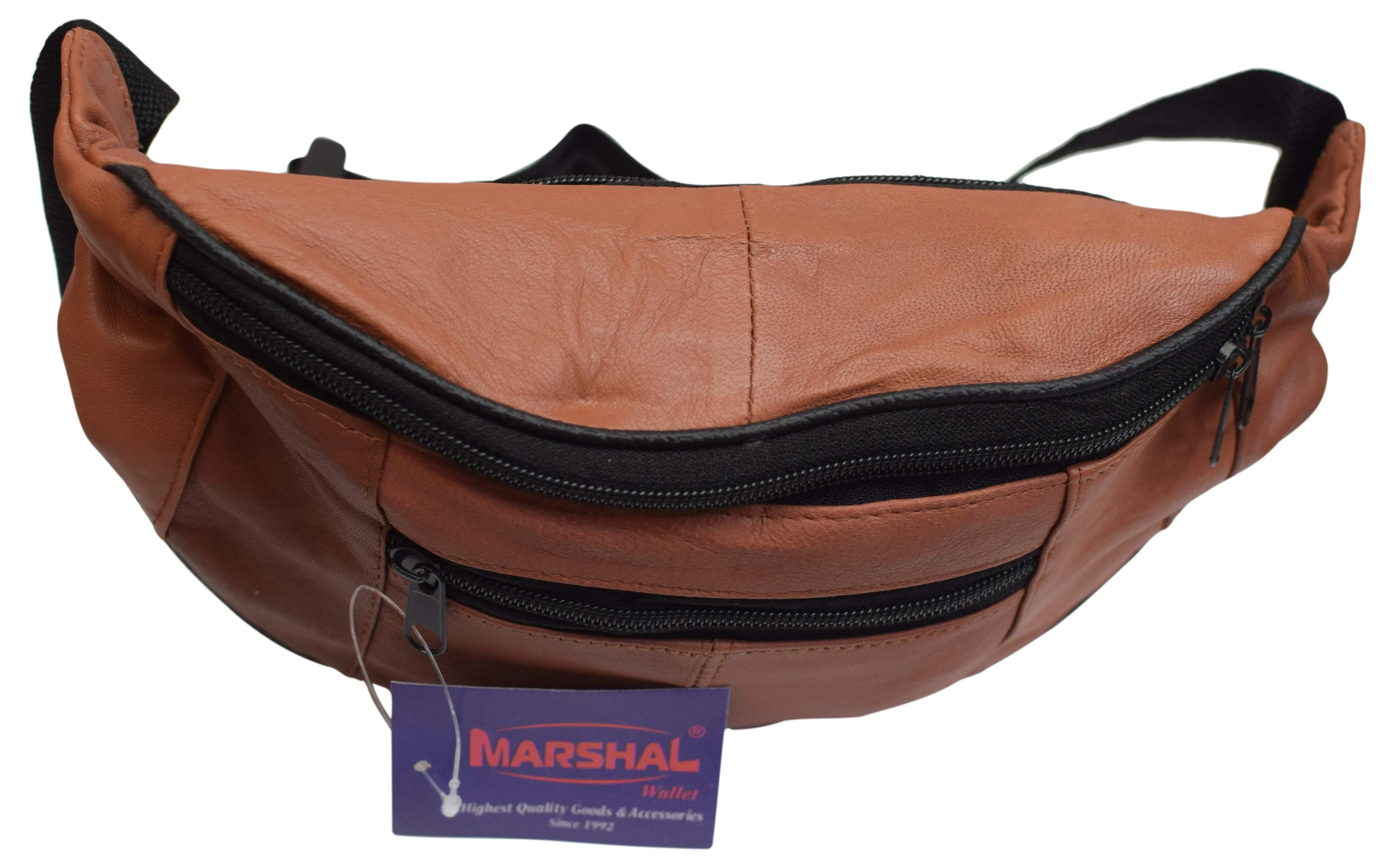 Fanny Pack - Leather-006BK