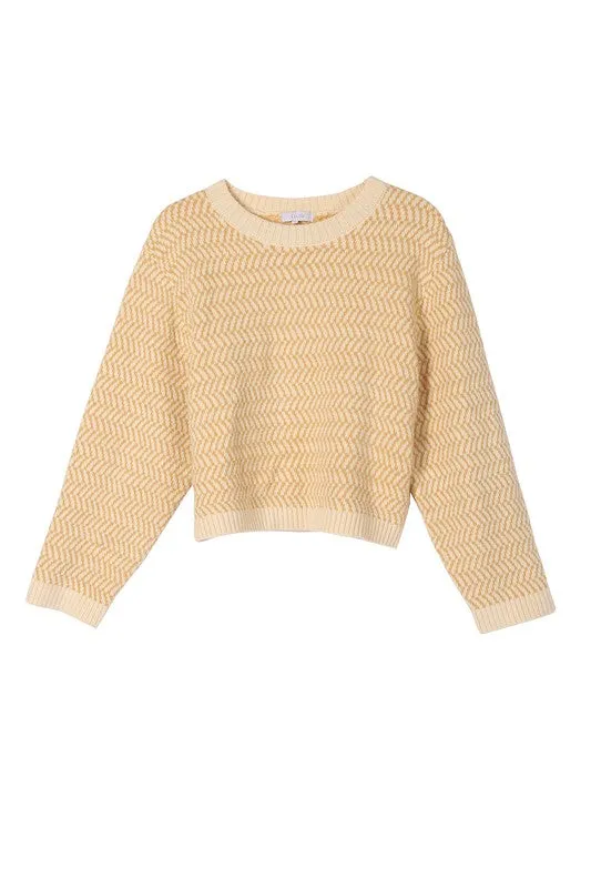 Florence Herringbone Sweater