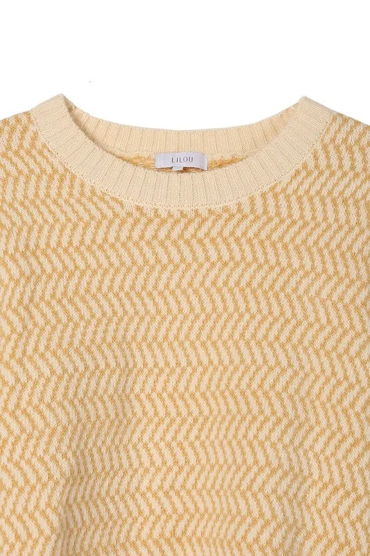 Florence Herringbone Sweater