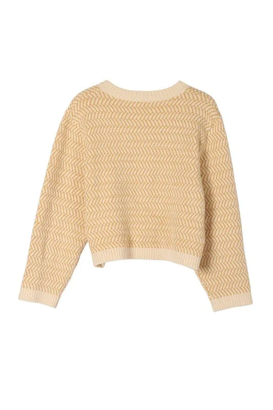 Florence Herringbone Sweater