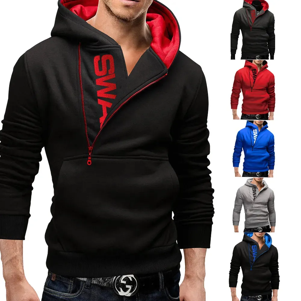 Funki Buys | Sweaters | Men's Slim Fit Hooded Zip Jackets