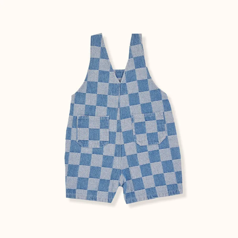 Goldie & Ace Burton Overalls - Check