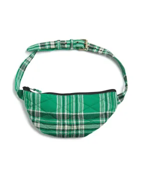 Green Plaid Crossbody