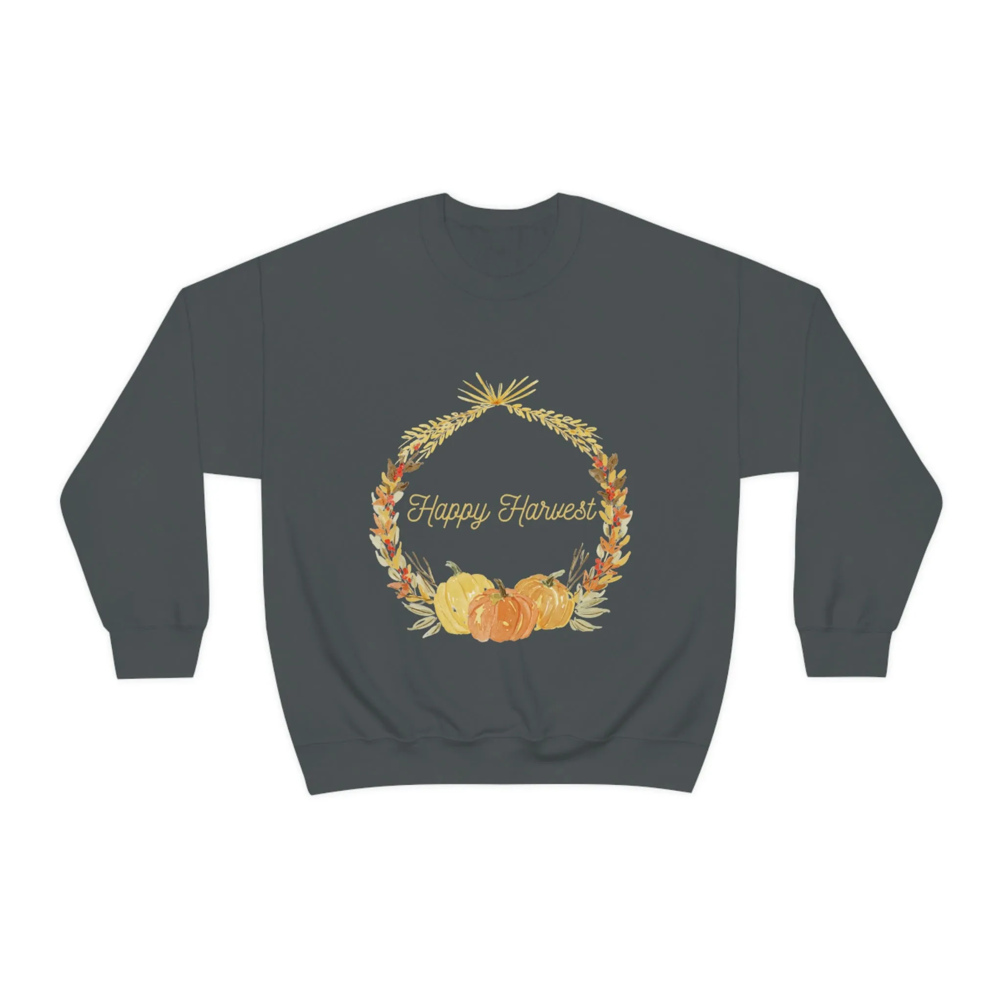 happy harvest Unisex Heavy Blend™ Crewneck Sweatshirt