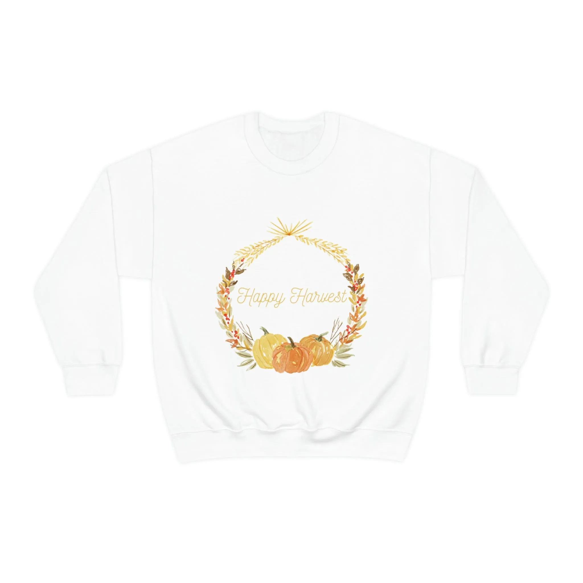 happy harvest Unisex Heavy Blend™ Crewneck Sweatshirt