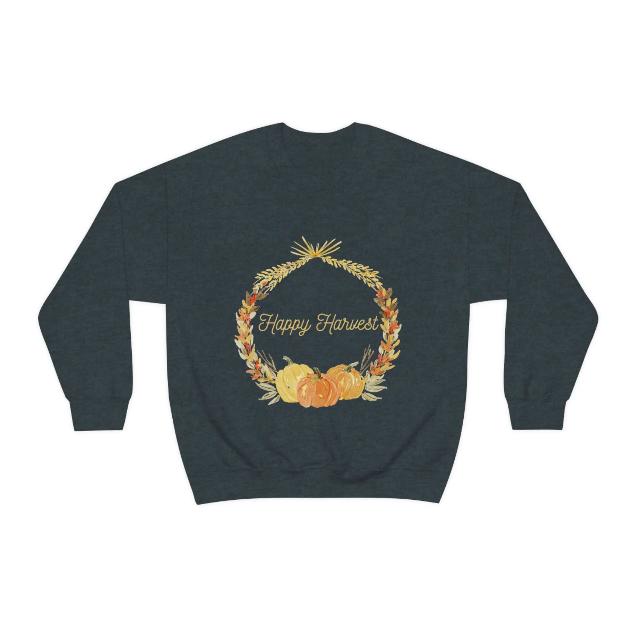 happy harvest Unisex Heavy Blend™ Crewneck Sweatshirt