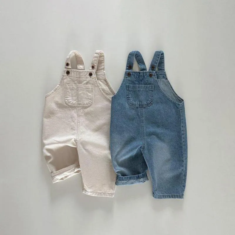 Kids' Denim Overalls