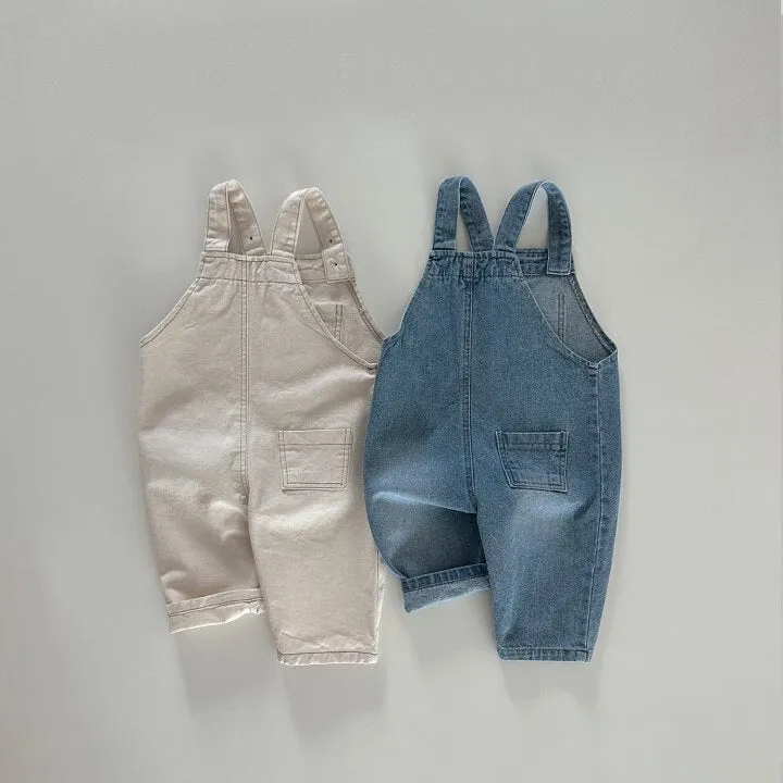 Kids' Denim Overalls