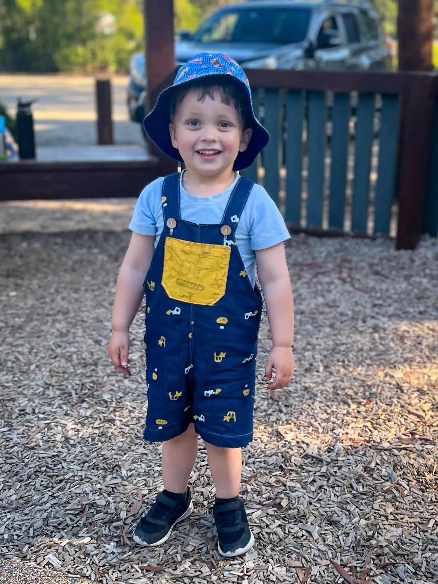 Kids Everyday Overalls Sewing Pattern