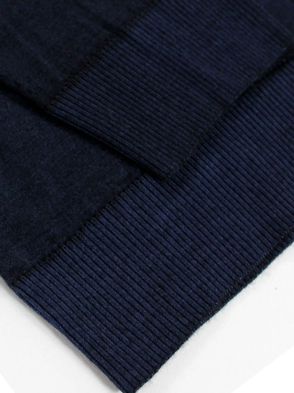 Kiton Cashmere V-Neck Sweater Dark Blue Hand Dyed M - EU 50