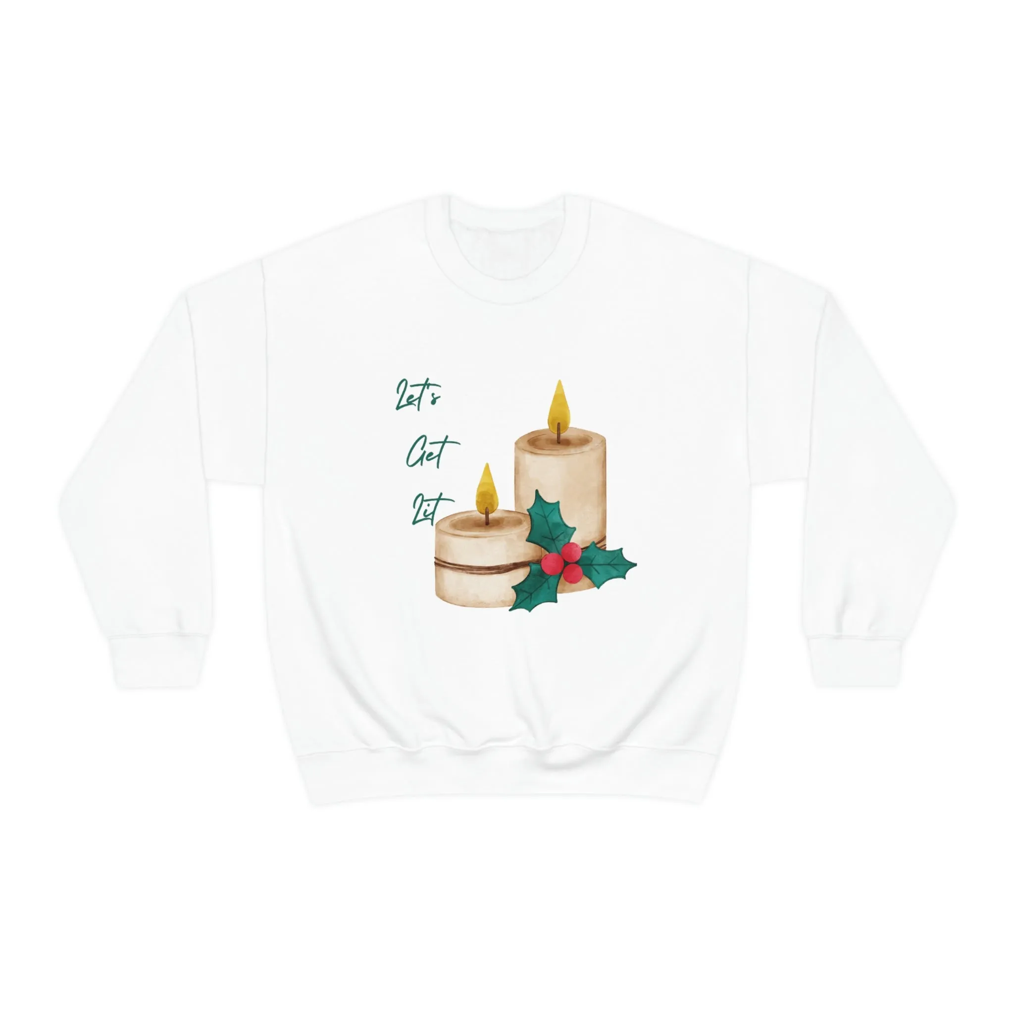 lets get lit Unisex Heavy Blend™ Crewneck Sweatshirt