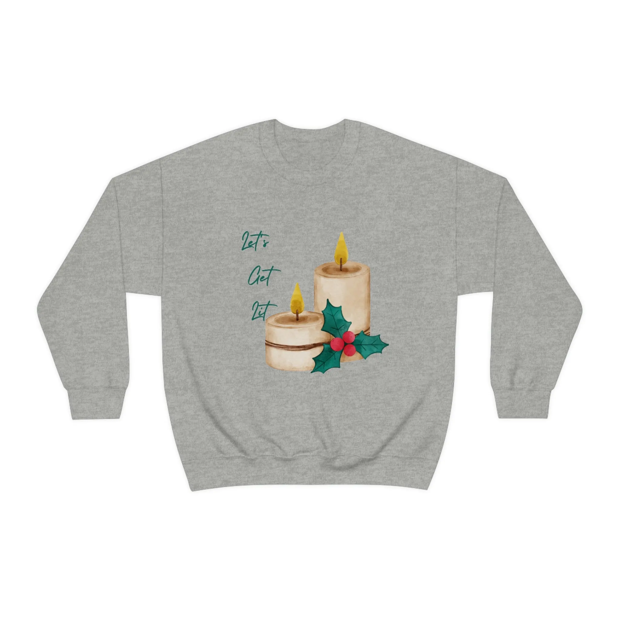 lets get lit Unisex Heavy Blend™ Crewneck Sweatshirt