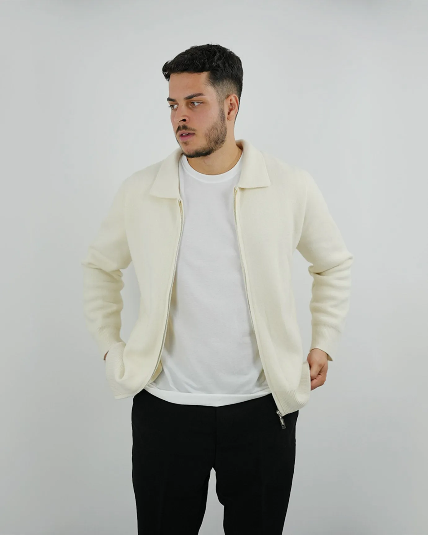 LOVAUS Cashmere Blend Cardigan Jacket