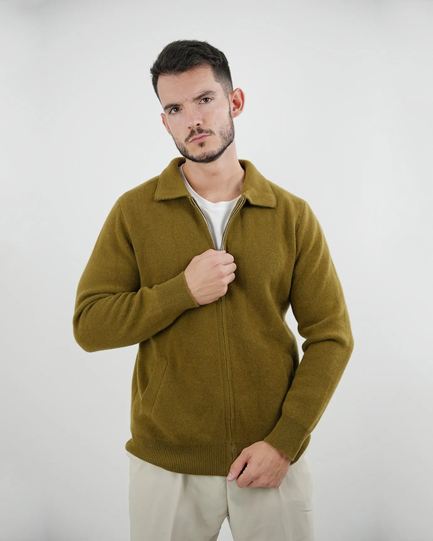 LOVAUS Cashmere Blend Cardigan Jacket