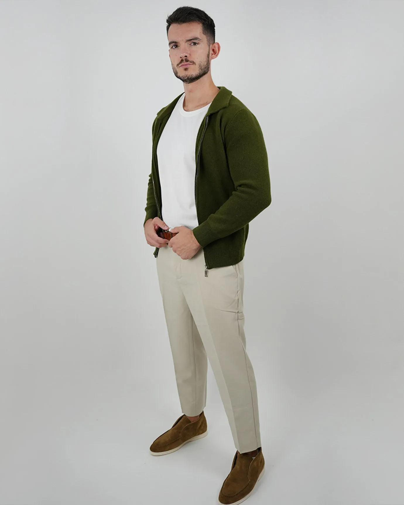 LOVAUS Cashmere Blend Cardigan Jacket