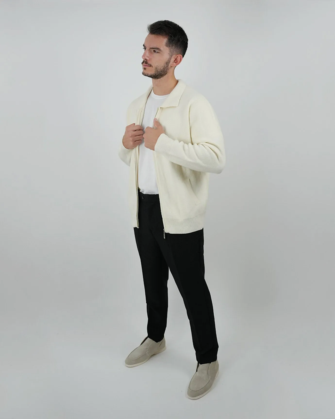 LOVAUS Cashmere Blend Cardigan Jacket