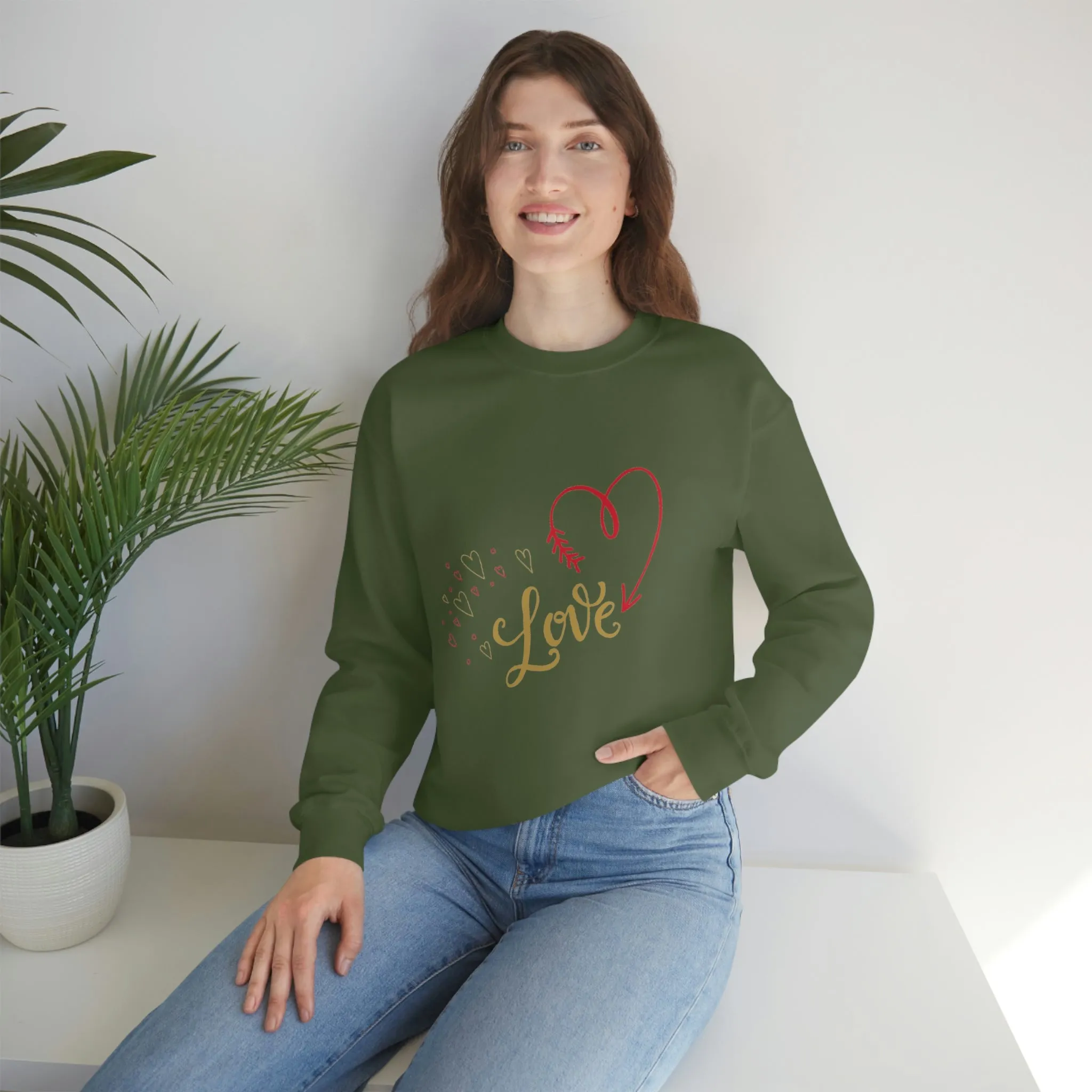 love Unisex Heavy Blend™ Crewneck Sweatshirt