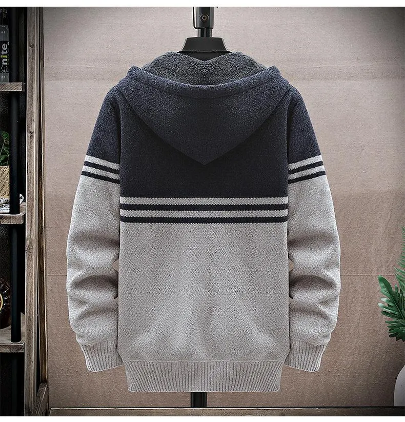 Men's Casual Knitted Cardigan 69437818YM