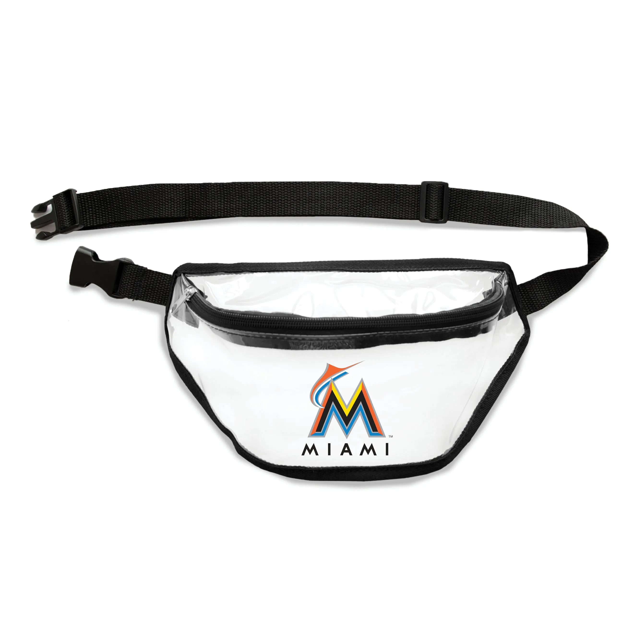 Miami Marlins Clear Fanny Pack