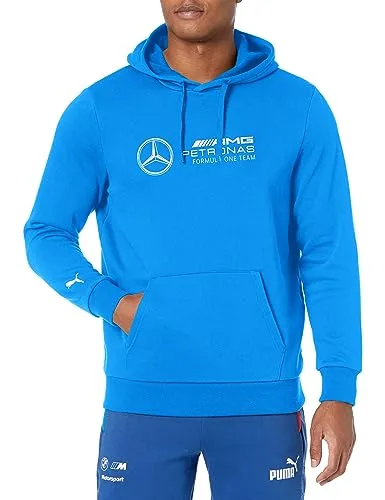 PUMA Men's Mercedes AMG Petronas Essentials Fleece Hoodie