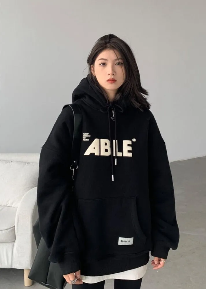 "ABLE" Hooded Sweater