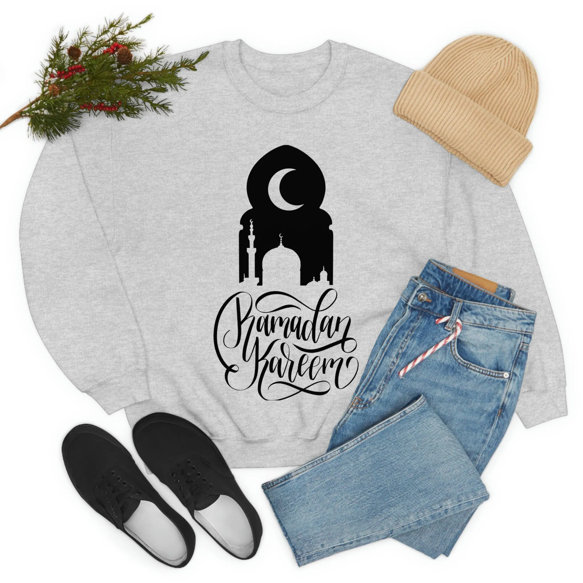 Ramadan Kareem (Style 4) - Unisex Heavy Blend™ Crewneck Sweatshirt