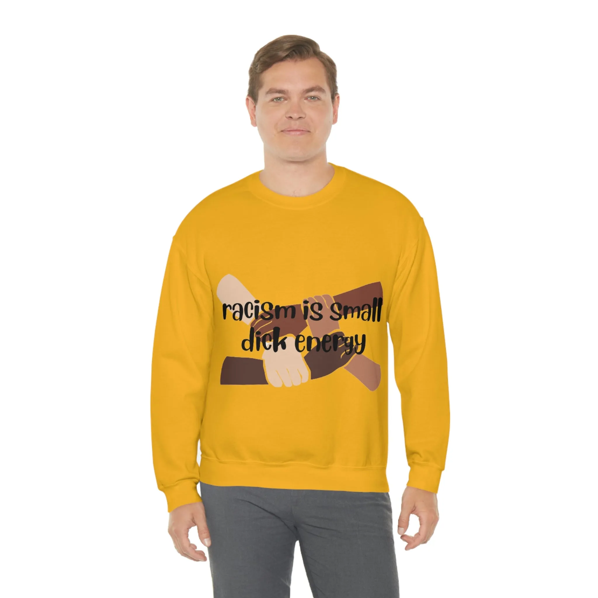 small dick energy Unisex Heavy Blend™ Crewneck Sweatshirt