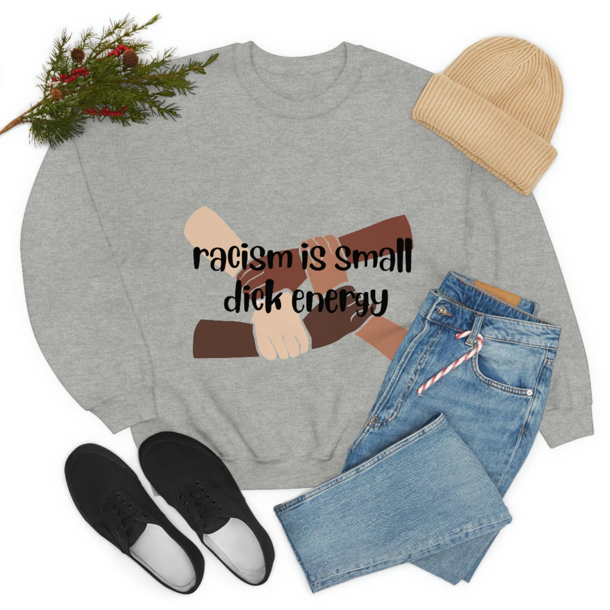 small dick energy Unisex Heavy Blend™ Crewneck Sweatshirt