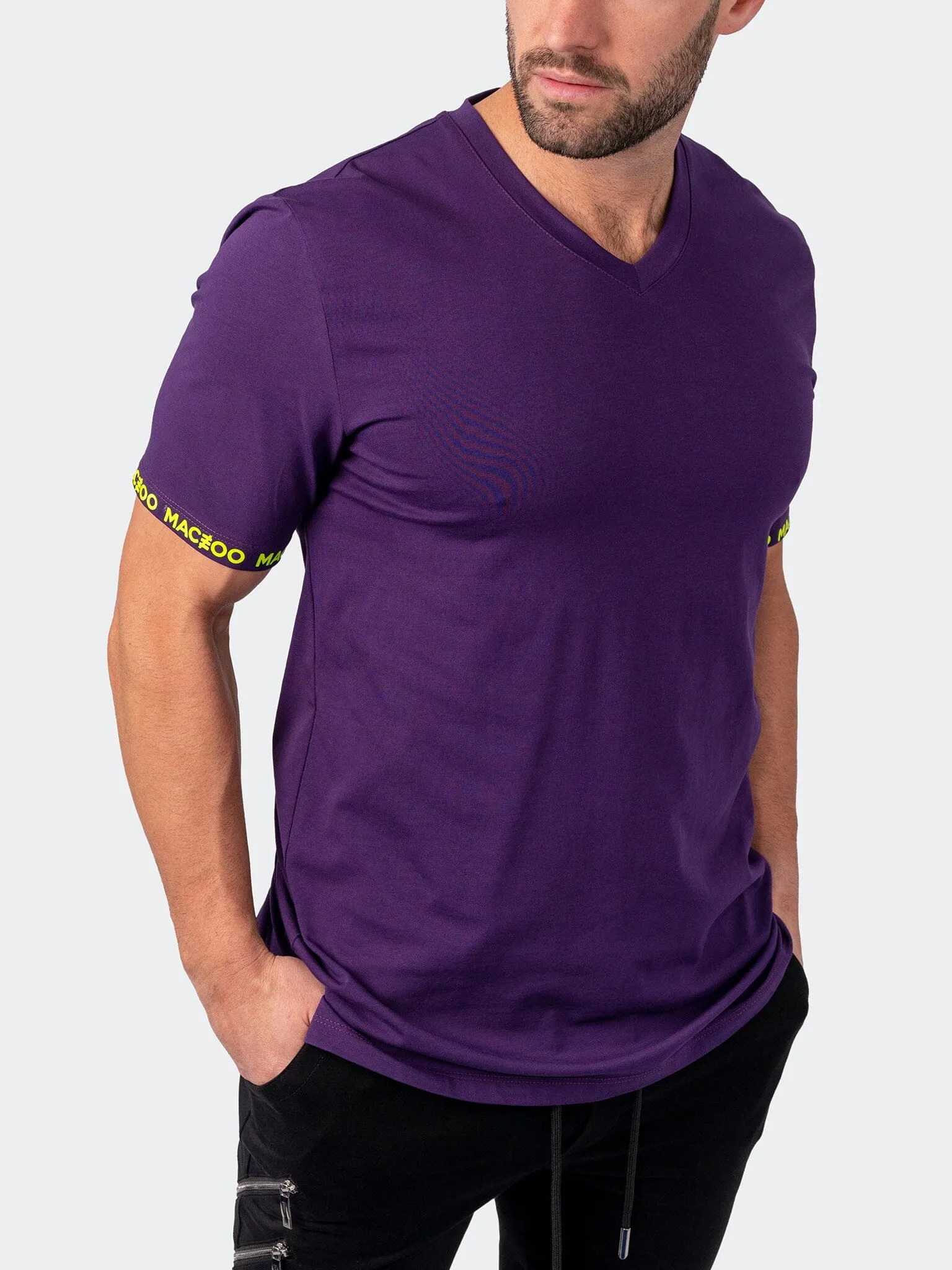 V-Neck VivaldiSleeve Purple