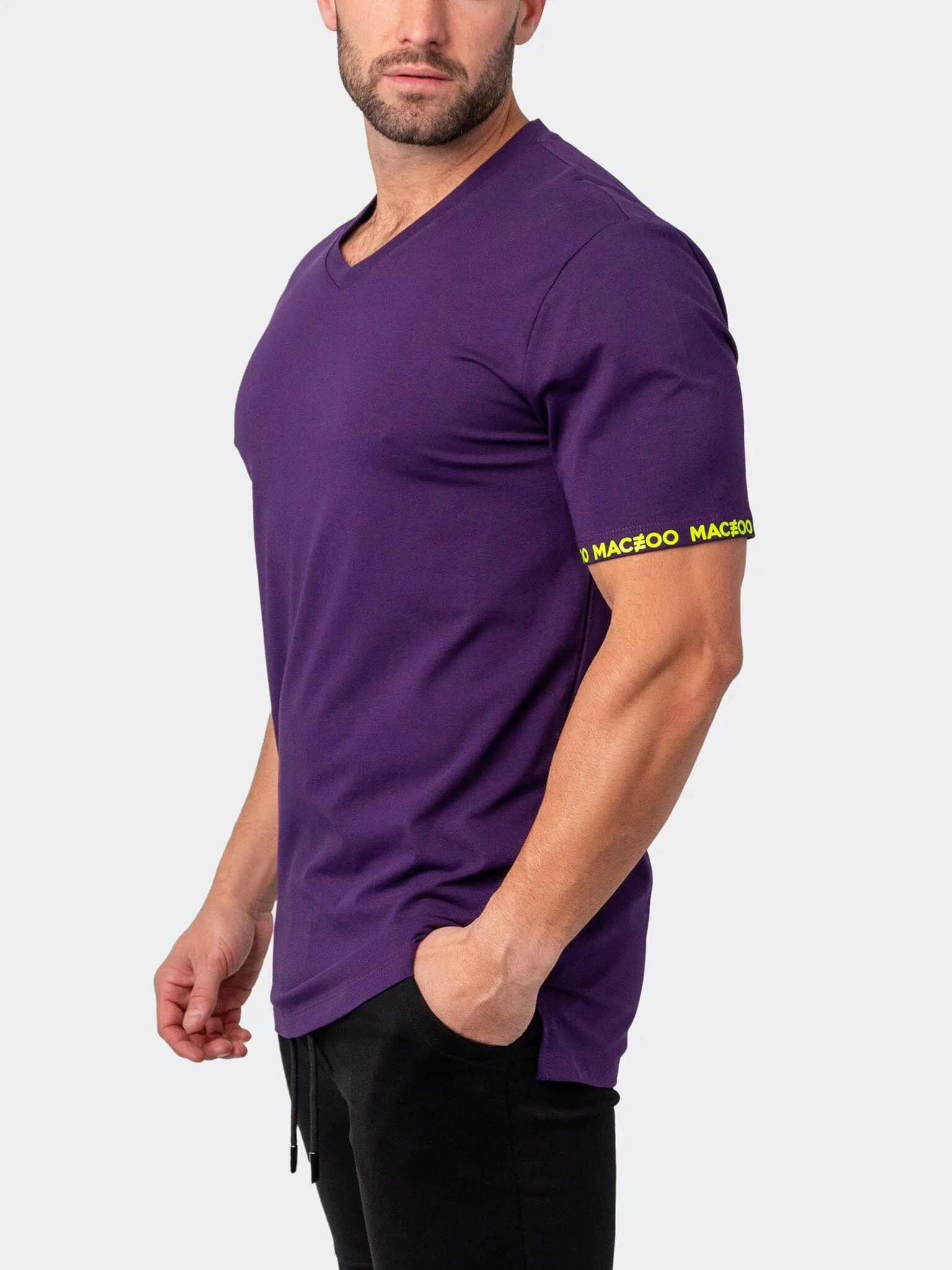 V-Neck VivaldiSleeve Purple