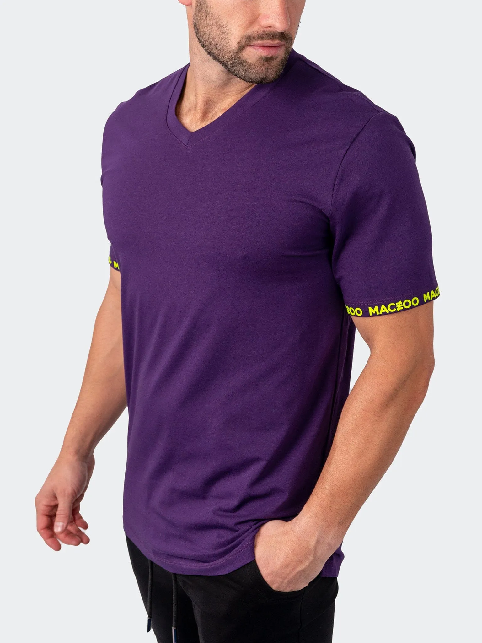 V-Neck VivaldiSleeve Purple