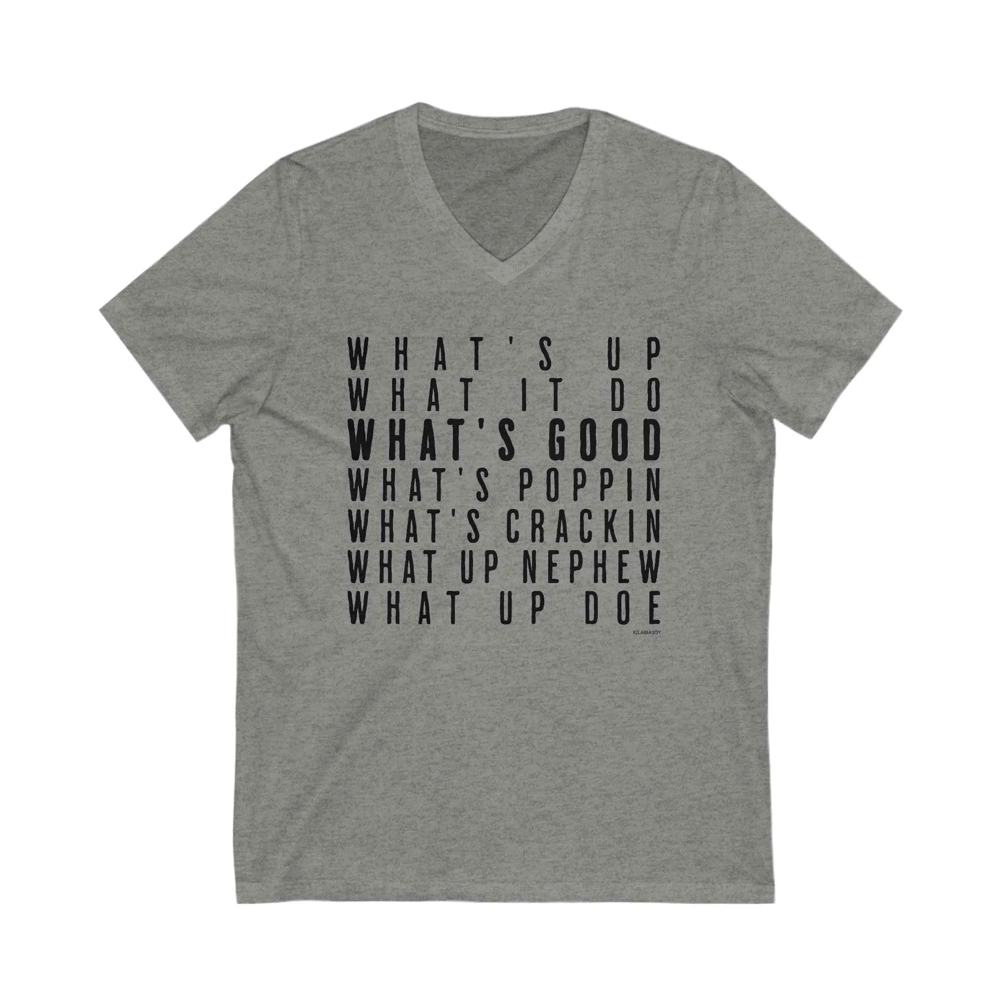 What's Good Women's Premium V-neck T-shirt