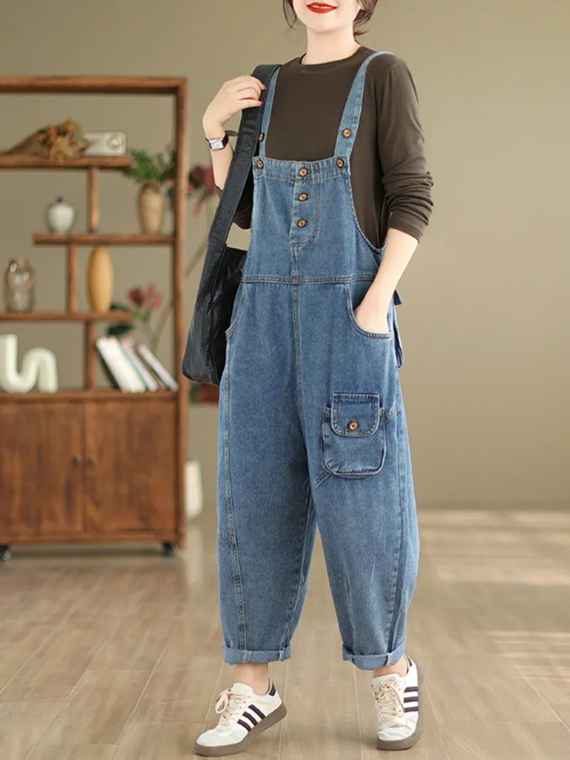 Women's Elevate your Casual Look Overalls Dungarees