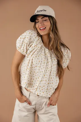 Wrinkle In Time Button Down Blouse